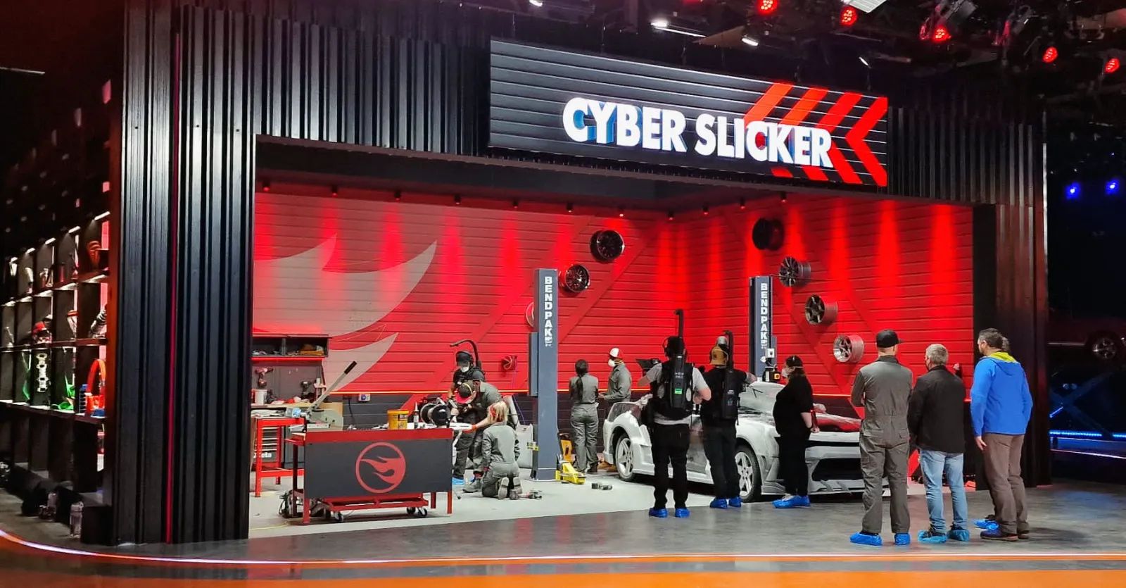 Hot Wheels set build for NBC