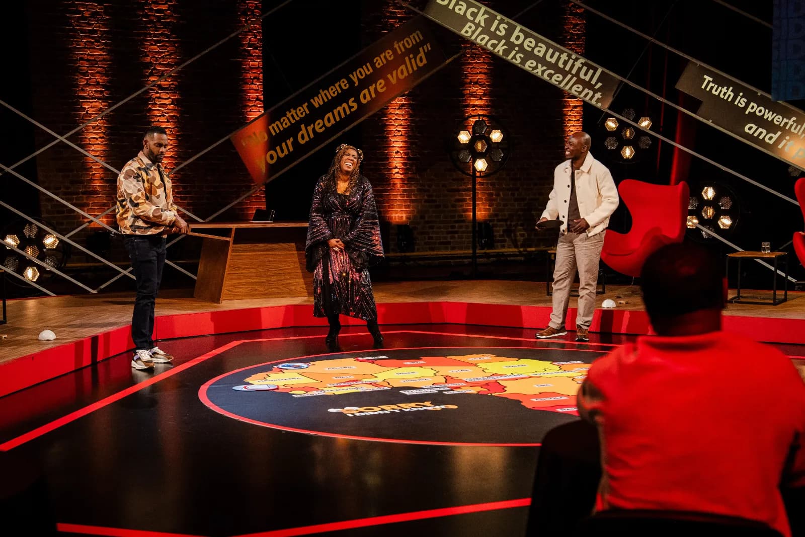 Sorry, I Didn't Know set build for Channel 4