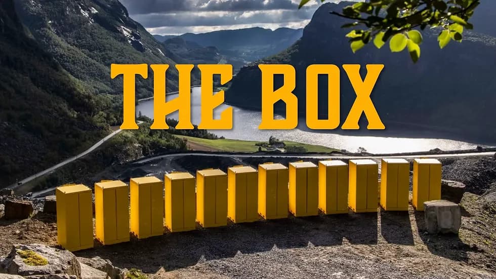 The Box set build for ITV